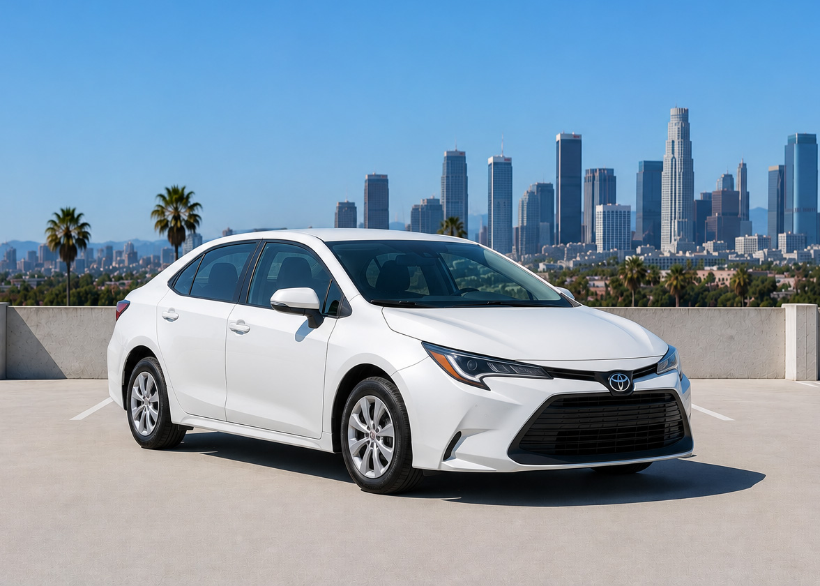 2025 Toyota Corolla丰田卡罗拉 美国经济型轿车 洛杉矶租车