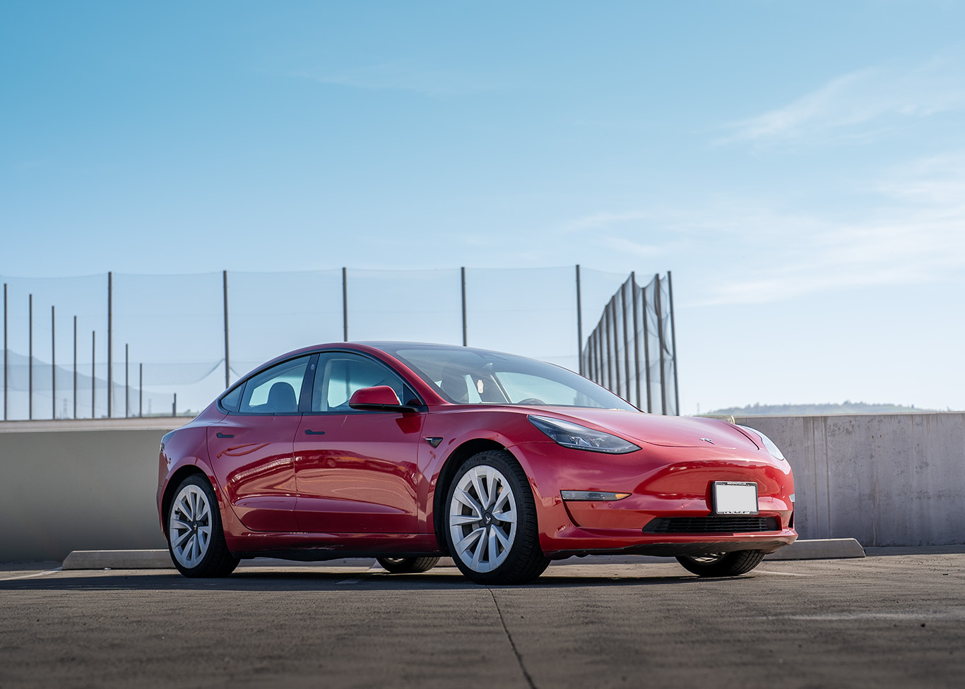 胖叔租车 Tesla Model 3 美国特斯拉租车实车图片