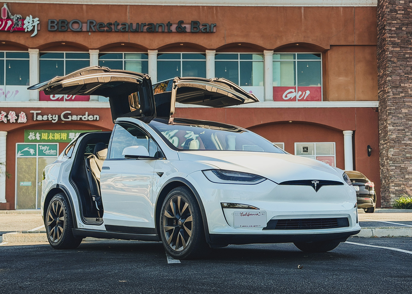 Tesla Model X美国租车 胖叔租车